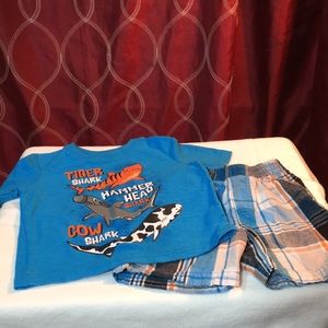 Kidgets “Shark” Shorts Set